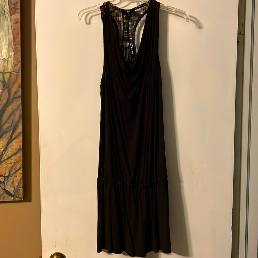 Brown sundress with beautiful back M